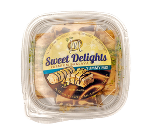 48 Units of Sweet Delights (Yummy Mix) Assorted Premium Baklava Mini Packs /// FREE SHIPPING - Palm Sweets