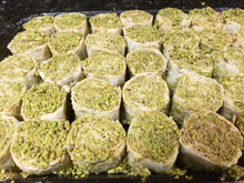 Load image into Gallery viewer, SUSHI ROLLS TURKISH BAKLAVA (PISTACHIO) - Palm Sweets